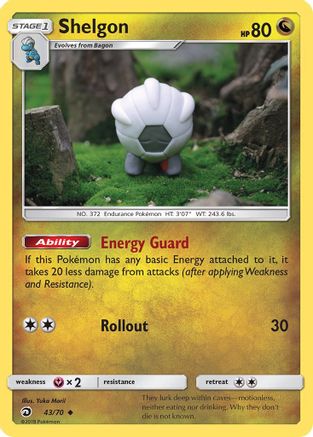 Shelgon (043/70) [Dragon Majesty] - Uncommon