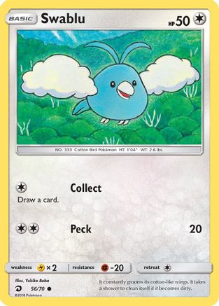 Swablu (056/70) [Dragon Majesty] - Common