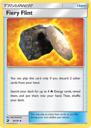 Fiery Flint (060/70) [Dragon Majesty] Reverse Holofoil - Uncommon