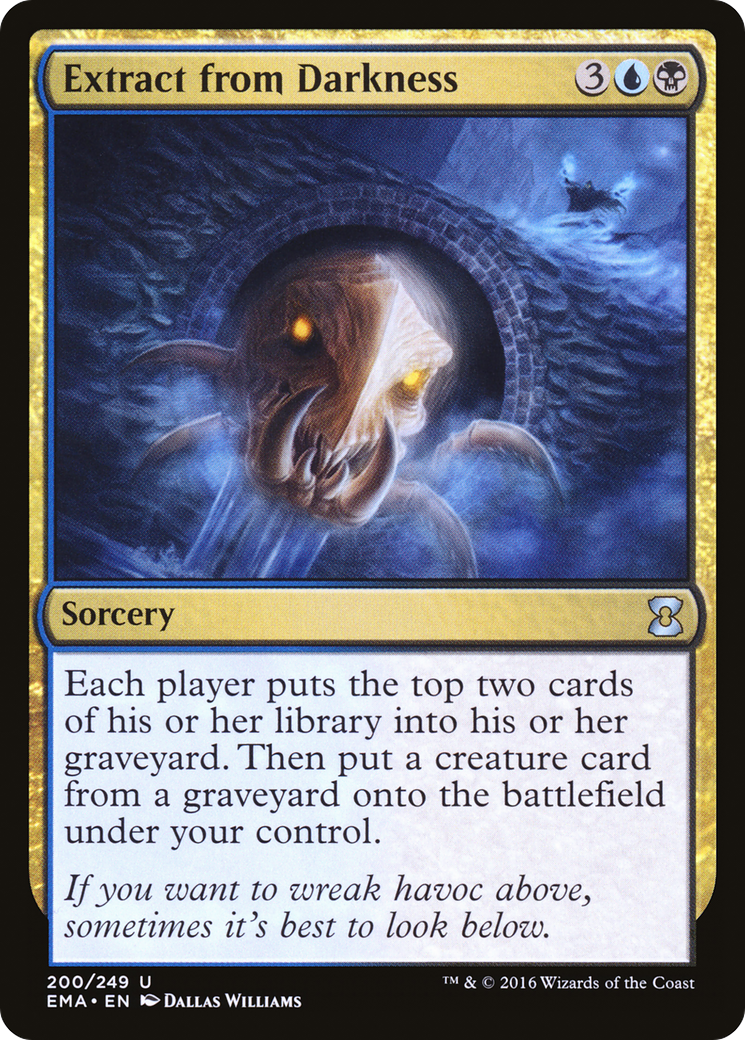 Extract from Darkness (EMA-200) [Eternal Masters] Foil