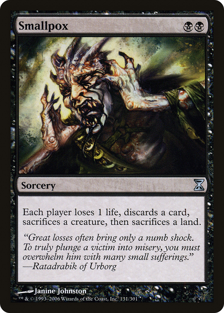 Smallpox (TSP-131) [Time Spiral] Foil