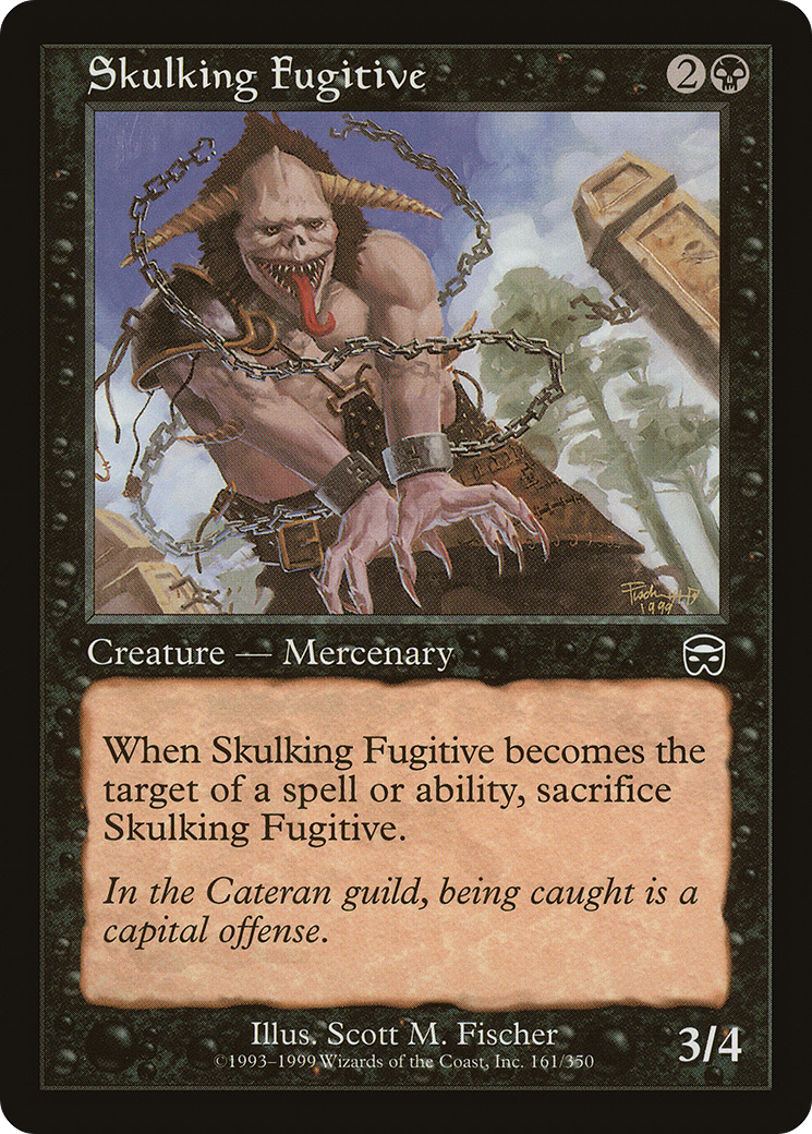 Skulking Fugitive (MMQ-161) [Mercadian Masques] Foil