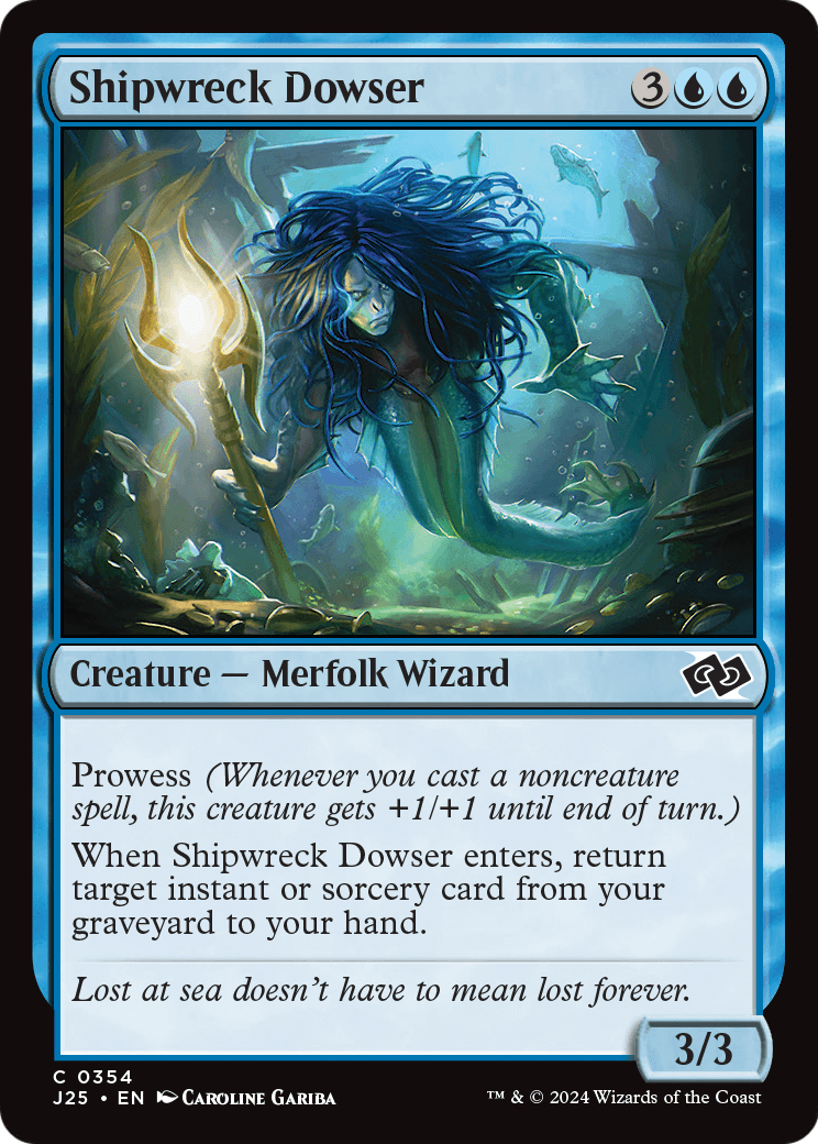 Shipwreck Dowser (J25-354) [Foundations Jumpstart]