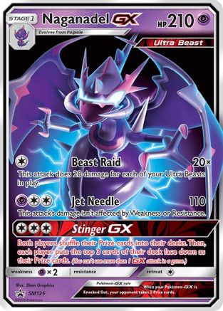 Naganadel GX (SM125/248) [SM Promos] Holofoil - Promo