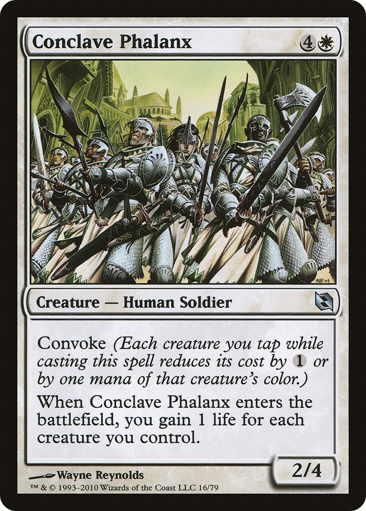 Conclave Phalanx (DDF-016) [Duel Decks: Elspeth vs. Tezzeret]