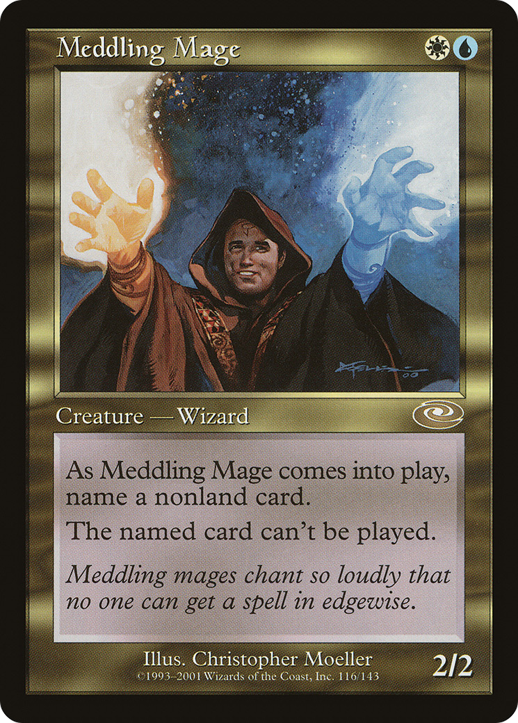 Meddling Mage (PLS-116) [Planeshift]