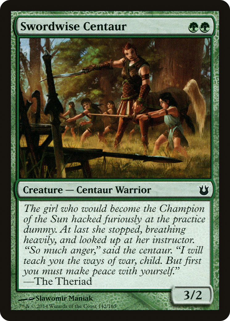 Swordwise Centaur (BNG-142) [Born of the Gods]