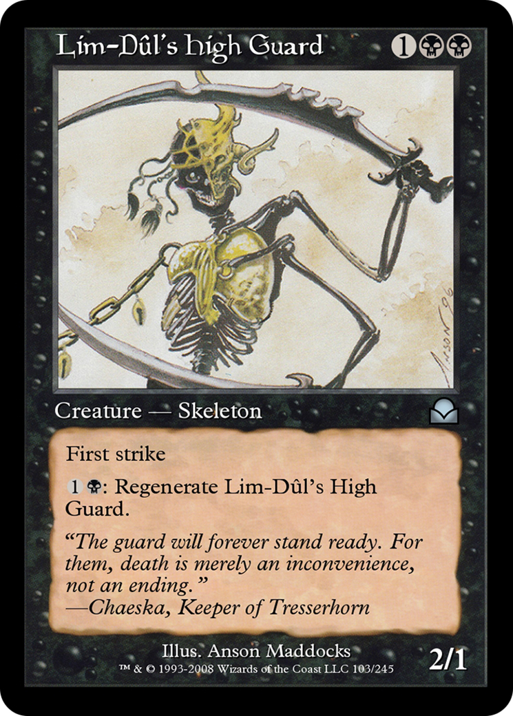 Lim-Dûl's High Guard (ME2-103) [Masters Edition II]