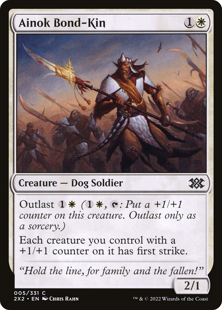 Ainok Bond-Kin (2X2-005) [Double Masters 2022]