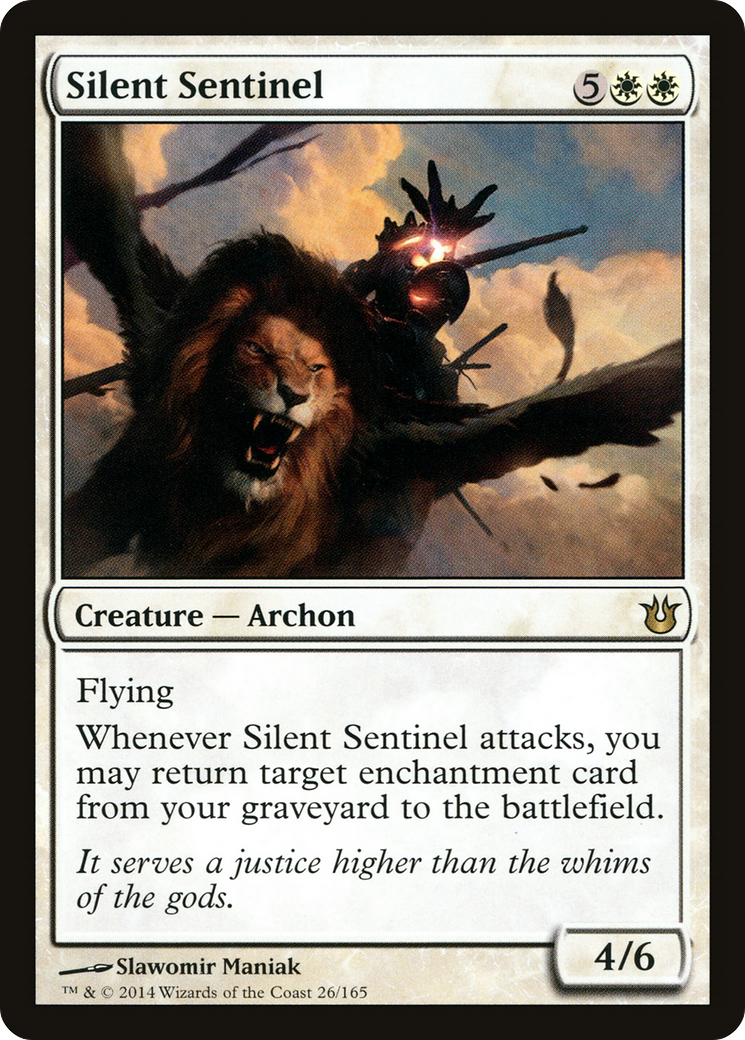Silent Sentinel (BNG-026) [Born of the Gods] Foil