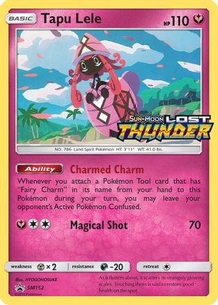 Tapu Lele - SM152 (Prerelease) (SM152/248) [SM Promos] Holofoil - Promo