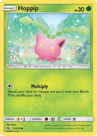 Hoppip (011/214) [SM  Lost Thunder] - Common