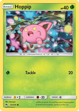 Hoppip (012/214) [SM  Lost Thunder] - Common