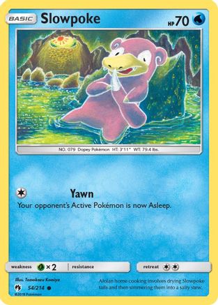 Slowpoke (054/214) [SM  Lost Thunder] - Common