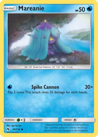 Mareanie (68/214) [SM  Lost Thunder] - Common