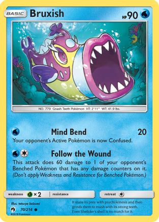 Bruxish (070/214) [SM  Lost Thunder] - Common