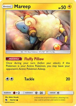 Mareep (075/214) [SM  Lost Thunder] - Common