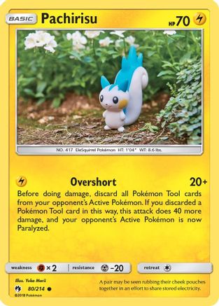 Pachirisu (080/214) [SM  Lost Thunder] - Common