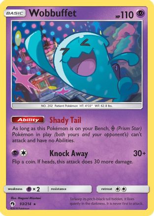 Wobbuffet (093/214) [SM  Lost Thunder] - Rare