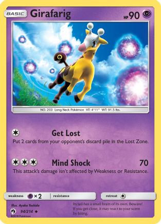 Girafarig (094/214) [SM  Lost Thunder] - Uncommon