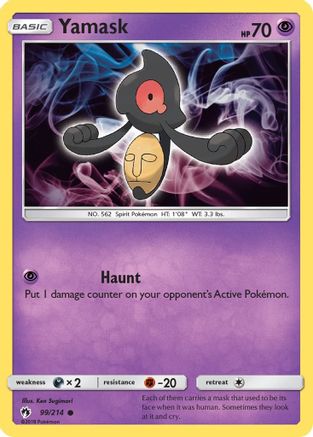 Yamask (99/214) [SM  Lost Thunder] - Common