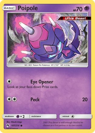 Poipole (107/214) [SM  Lost Thunder] - Common