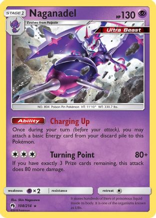Naganadel (108/214) [SM  Lost Thunder] Holofoil - Holo Rare