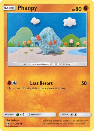 Phanpy (111/214) [SM  Lost Thunder] - Common