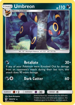 Umbreon (120/214) [SM  Lost Thunder] - Rare