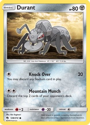 Durant (128/214) [SM  Lost Thunder] - Common