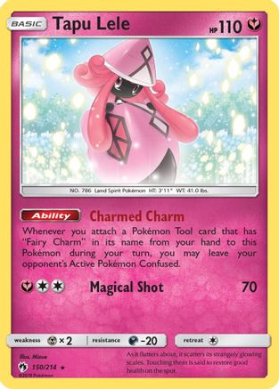 Tapu Lele (150/214) [SM  Lost Thunder] Holofoil - Holo Rare