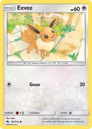 Eevee (155/214) [SM  Lost Thunder] - Common