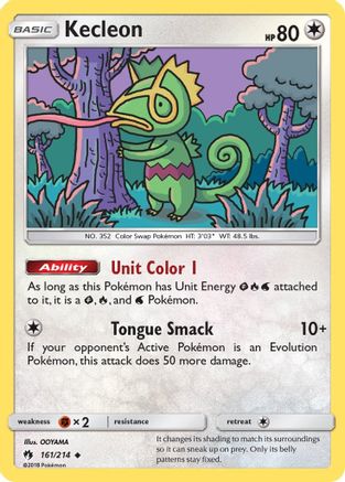 Kecleon (161/214) [SM  Lost Thunder] - Uncommon