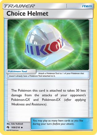 Choice Helmet (169/214) [SM  Lost Thunder] - Uncommon