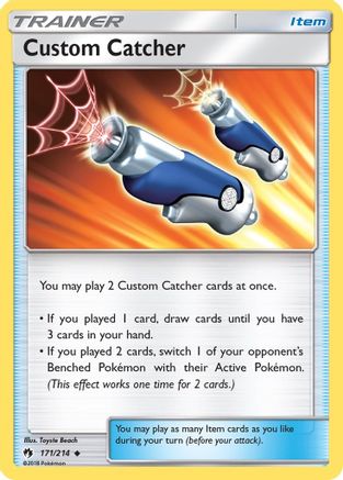 Custom Catcher (171/214) [SM  Lost Thunder] - Uncommon