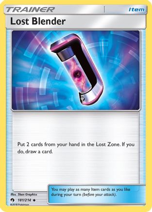 Lost Blender (181/214) [SM  Lost Thunder] Reverse Holofoil - Uncommon