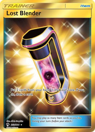 Lost Blender (Secret) (233/214) [SM  Lost Thunder] Holofoil - Secret Rare
