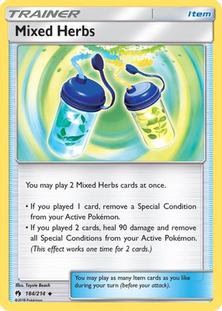 Mixed Herbs (184/214) [SM  Lost Thunder] - Uncommon