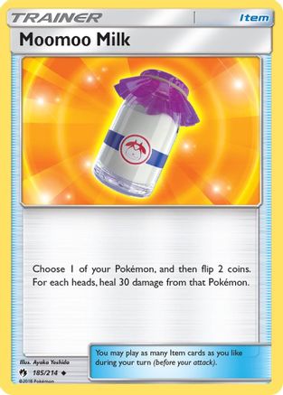 Moomoo Milk (185/214) [SM  Lost Thunder] - Uncommon