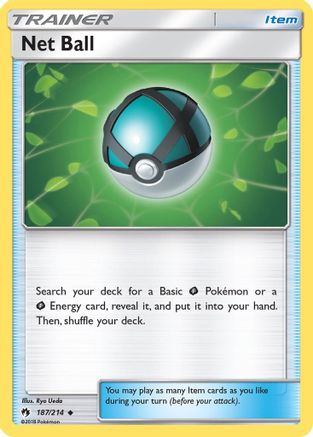 Net Ball (187/214) [SM  Lost Thunder] - Uncommon
