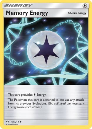Memory Energy (194/214) [SM  Lost Thunder] - Uncommon