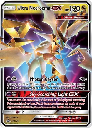 Ultra Necrozma GX - SM126 (SM126/248) [SM Promos] Holofoil - Promo