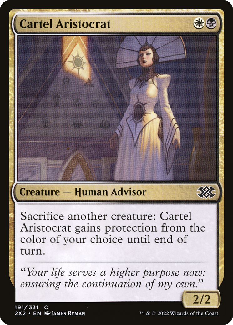 Cartel Aristocrat (2X2-191) [Double Masters 2022] Foil