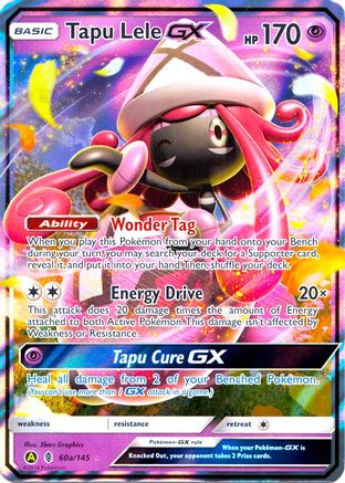 Tapu Lele GX (60a/145) [Alternate Art Promos] Holofoil - Promo