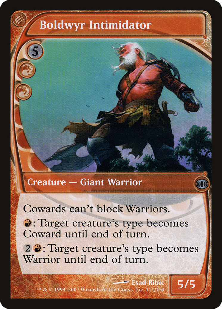 Boldwyr Intimidator (FUT-111) [Future Sight] Foil