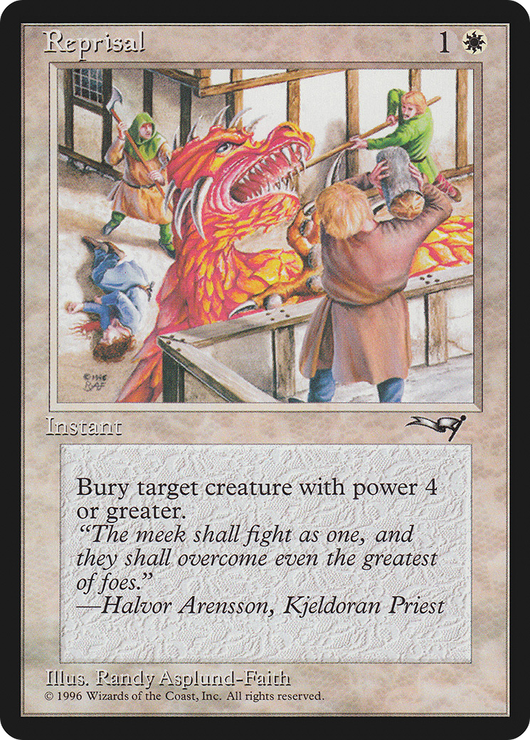 Reprisal (Red Dragon) (ALL-145) [Alliances]