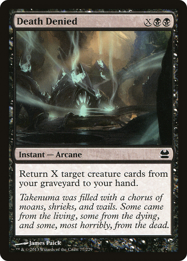 Death Denied (MMA-077) [Modern Masters]