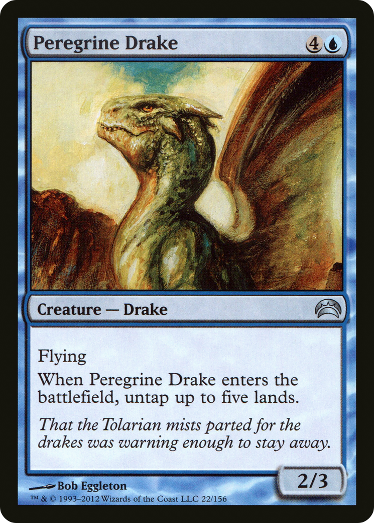 Peregrine Drake (PC2-022) [Planechase 2012]