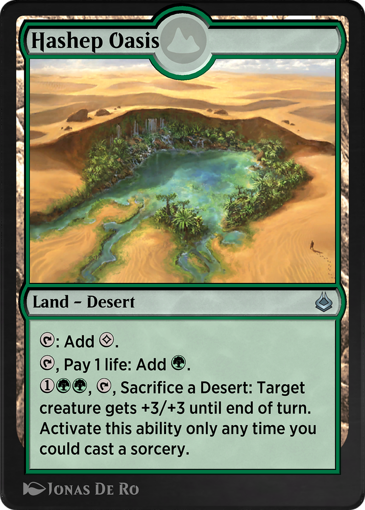 Hashep Oasis (AKR-301) [Amonkhet Remastered]