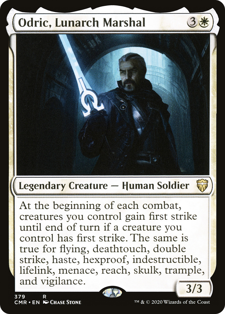 Odric, Lunarch Marshal (CMR-379) [Commander Legends]